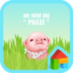 babypig pigri dodol theme android application logo